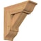 Ekena Millwork Traditional Traditional Smooth Bracket w/ Offset Brace, Western Red Cedar, 7 1/2"W x 20"D x 20"H BKT0806X20X20TRA01SWR - alternate 1
